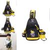 Pokemon Lightning Kids Chest Bag With Breathable Nylon For Daily Use