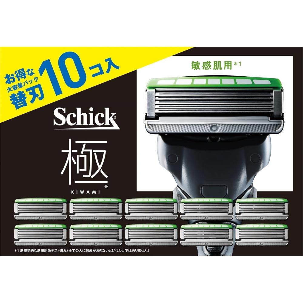 Schick Men S Razor replaceMent 5 Blade  10 Count  Kiwami SenSitive Skin
