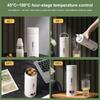 Portable Electric Kettles 500ML Tea Coffee Kettle Mini Travel Boil Water Stewable Keep Warm Appliance Heating Cup Thermos Bottle
