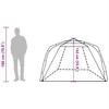 Beach Tent for 3 Persons Sea Green Quick Release Waterproof