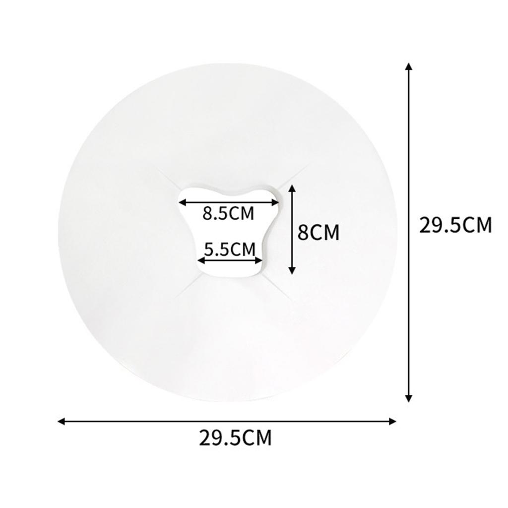 Beauty Salon Face Pad Bed Table Face Hole Cover Spa Massage Disposable Breathing Sheet White