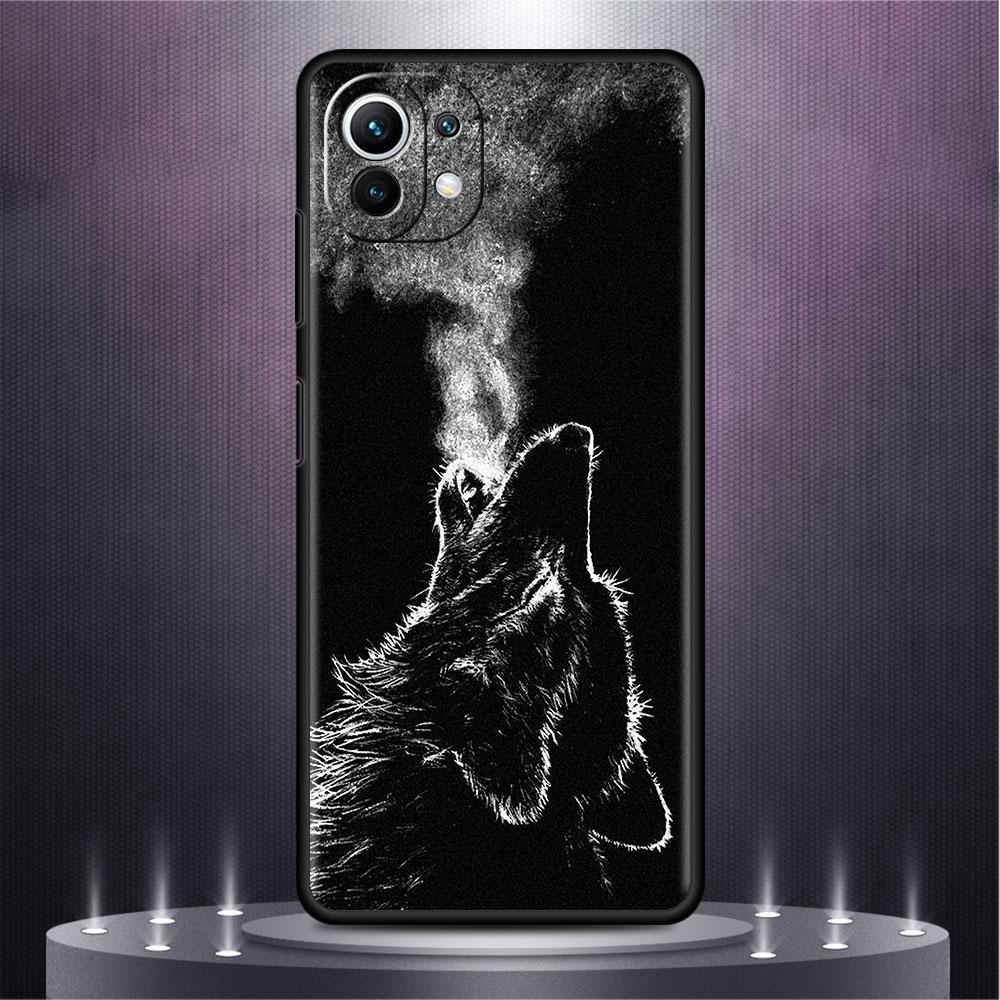 Wolf Tier Cool Tiger Hülle Für Xiaomi Mi Poco X3 X4 NFC M3 Mi 11 11T 10 T 9T 12 9 10T Lite Silikon Rückseite Handyhülle