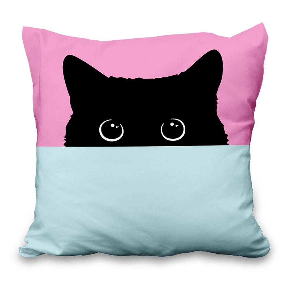 Juste De Coussin En Velours Animal Floral, Taie D'oreiller Décorative, Oreiller Pour La Maison, Canapé, Chambre, Voiture, Loup, Vache