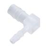 10PCS Plastic Hose Joints Barb Reducer Fittings L Type 90 Degree Elbow Pipe Connectors