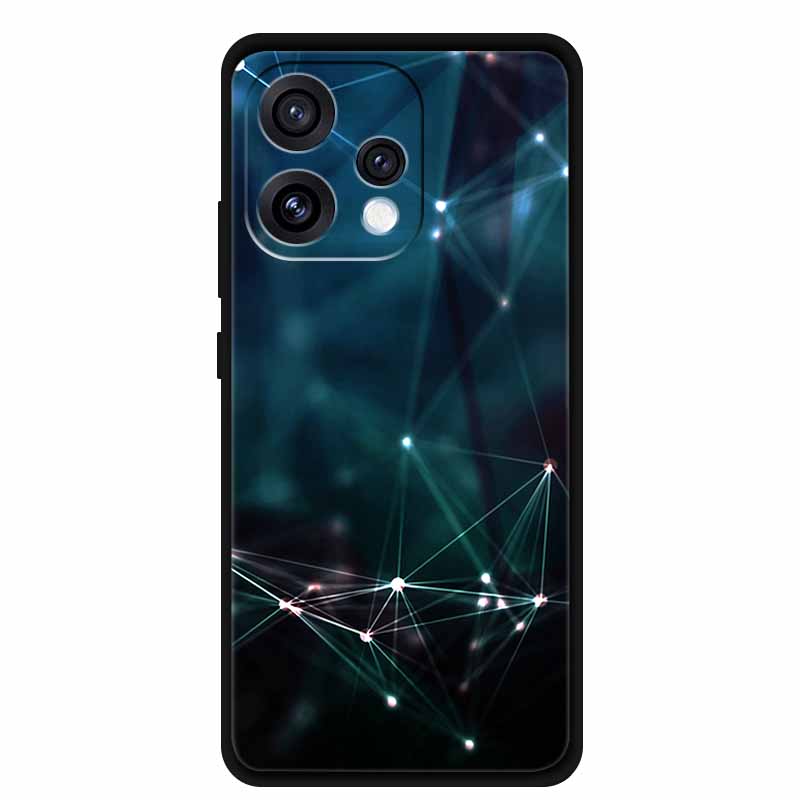 For Oppo Reno15 5G Case Coque Black Soft TPU Silicone Phone Case For Oppo Reno 15C Back Covers Case 6.59" Shockproof Fundas Para