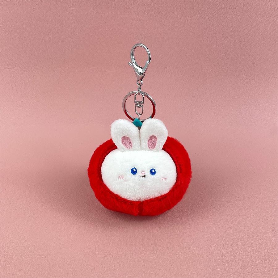 

Милый плюшевый кулон в виде фруктового шарика, игрушка, кукла-клубничка, подвеска для сумки, брелок, кукла-кукла, подарок height about 7cm