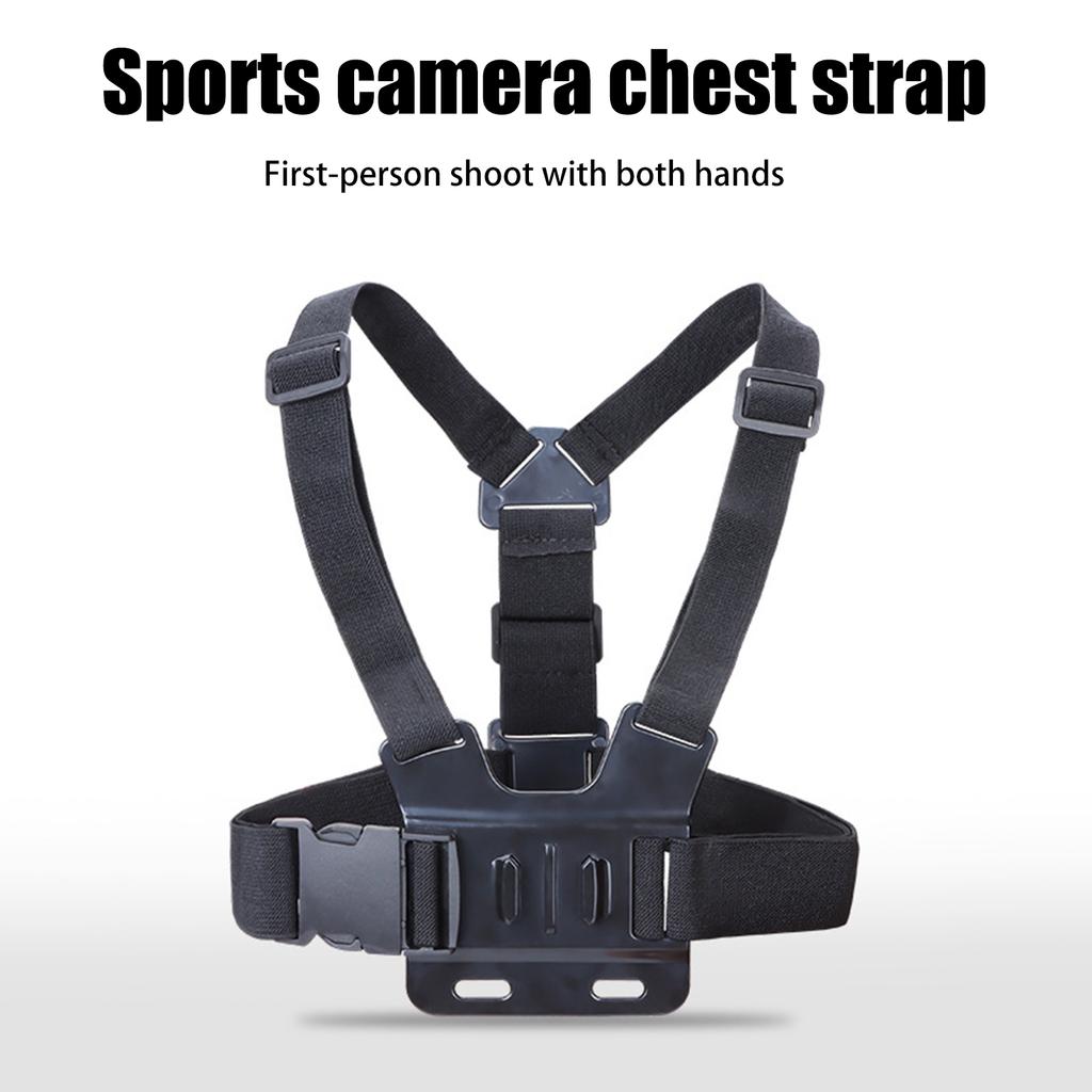 Vamson For Iphone 13 14 Samsung Huawei Chest Strap Belt Body Harness Phone Clip Mount For Insta360 For Gopro Hero 11 10 9 8 7