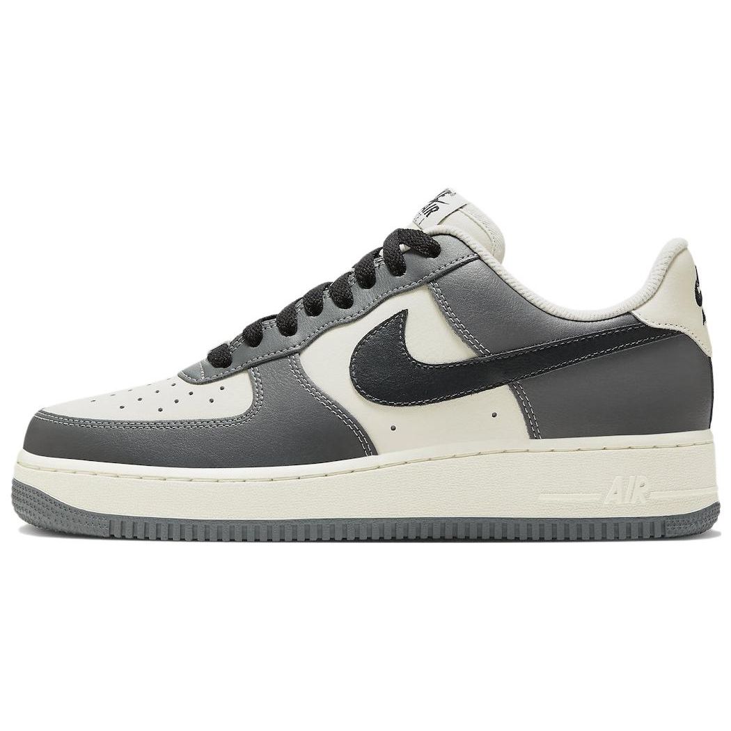 

Nike Air Force 1 Кожа Нескользящие Прочные Легкие Низкие Кеды для Скейтбординга Унисекс Кроссовки Белый Серый Черный FD9063-100 38