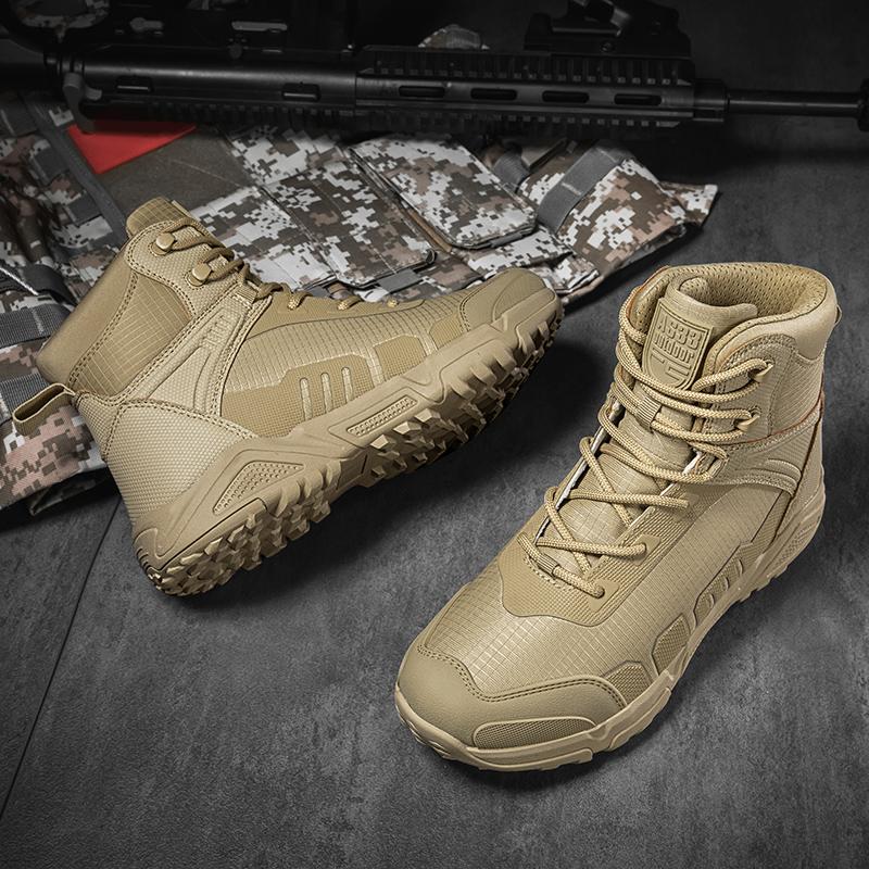 Men's Waterproof Hiking Boots Lightweight Boots Durable Outdoor Climbing Boots for Men Demi-season Boots