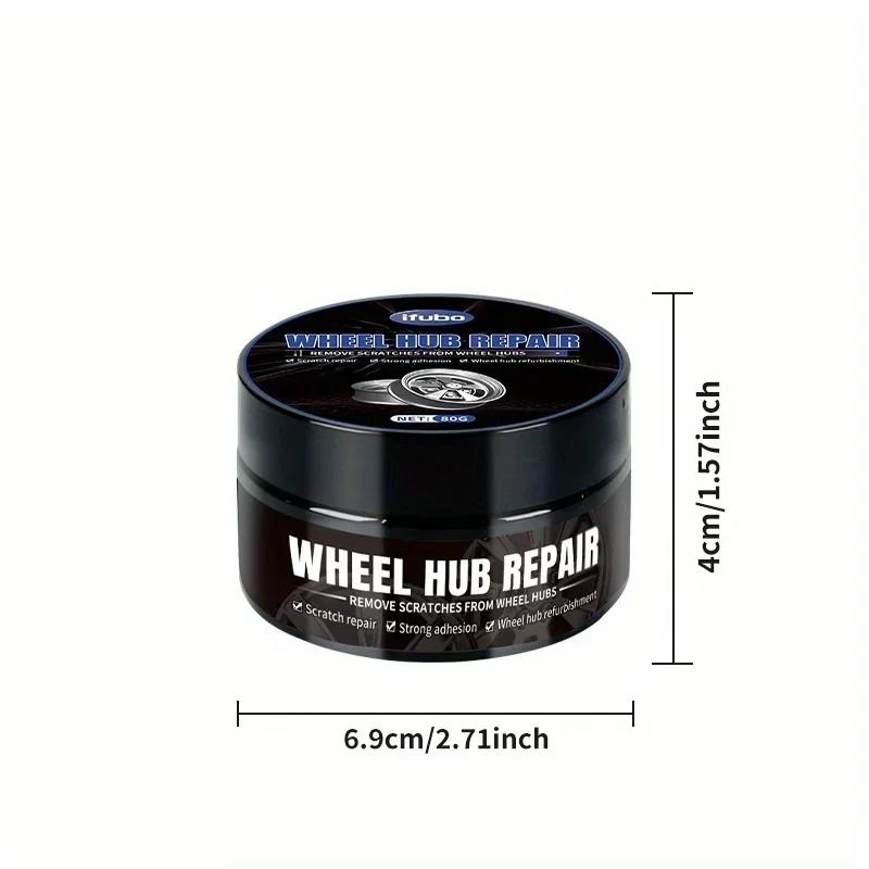Auto Wheel Scratches Repair Wax Car Tire Retread Polishing Metal Protective Anti-oxidation Maintenance Clean
