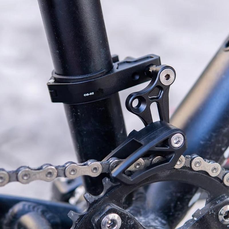 Aluminum Alloys Bike Chain Guide Bicycles Chain Protector Drop Catcher 31.8 34.9mm Clamps Cycling Accessory