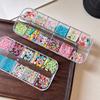 Colorful Nail Art Glitter Set 3D Nail Charms Decorations New Nail Art Sequins Kit  Nail Decoration