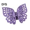 Large Hair Claw with Strong Grip Double-Layered Butterflies Shape Hair Clip Anti-slip Teeth Ponytail Clip Back Head Hair Claw