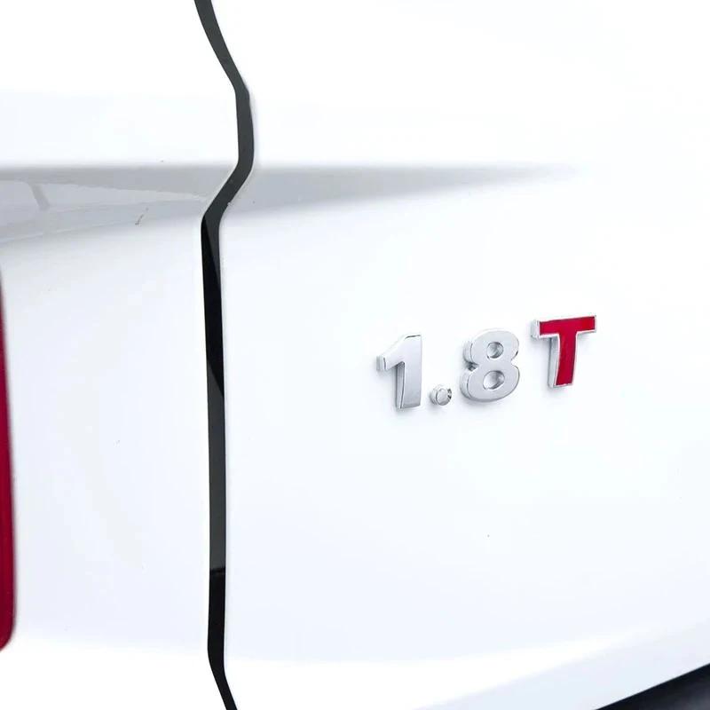 Car Trunk Tail Displacement Standard Decals 1.0 1.2 1.4 1.5 1.6 1.8 2.0 2.2 2.4 2.5 2.8 3.0 T Car Badge Emblem Styling Stickers