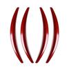 4 Stuks/Set Auto Wielwenkbrauw Boog Sierlijst Zijspatbord Flare Strip Voor Tesla Model 3 2017 2018 2019 2020 2025 Exterieuronderdelen