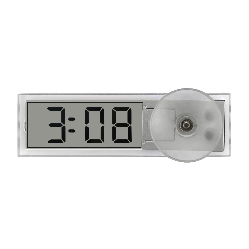 Car Truck LCD Digital Temperature Sensor Indoor Outdoor Home Sucker Clock / Thermometer