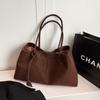 Retro Lazy Wind Underarm Tote Bag Women's Winter New Casual Relaxation Versatile Shoulder Handbag Bag