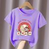 Monster Elf Cartoon Graphic Kids Adult Labubu Printed T-shirt Summer Casual Women's Clothing Loose Girl Short Sleeve Tees Top