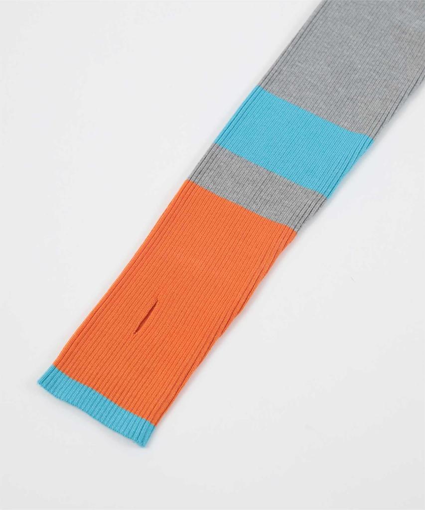 miette Finger Rib Knit RCXX0719 Free Size Light Gray Multi-Color Women's