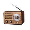 Luxury Design Wireless Bluetooth Speaker Vintage Radio Receiver Rechargeable FM/AM/SW SUPPORT USB/SD/TF HIFI Sterero Mp3 Player