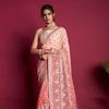 Luxury Partywear Embroidery Work Saree – Heavy Designer Sequence Glow Edition
