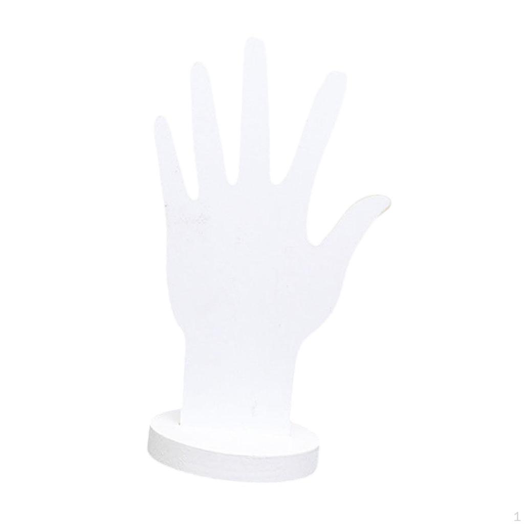 Bracelet Mannequin Gloves Rings Display Jewelry Holder Exhibitor for Countertop Personal Use