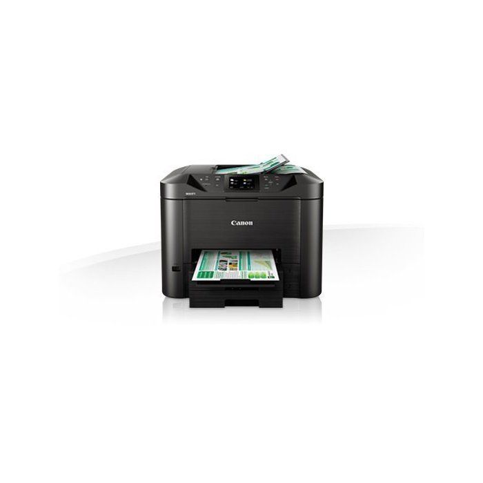 Canon Maxify MB5450 Multifunktions-Tintenstrahldrucker, 24 S./Min. in Schwarzweiß, 15,5 S./Min. in Farbe, 600 x 1200 dpi
