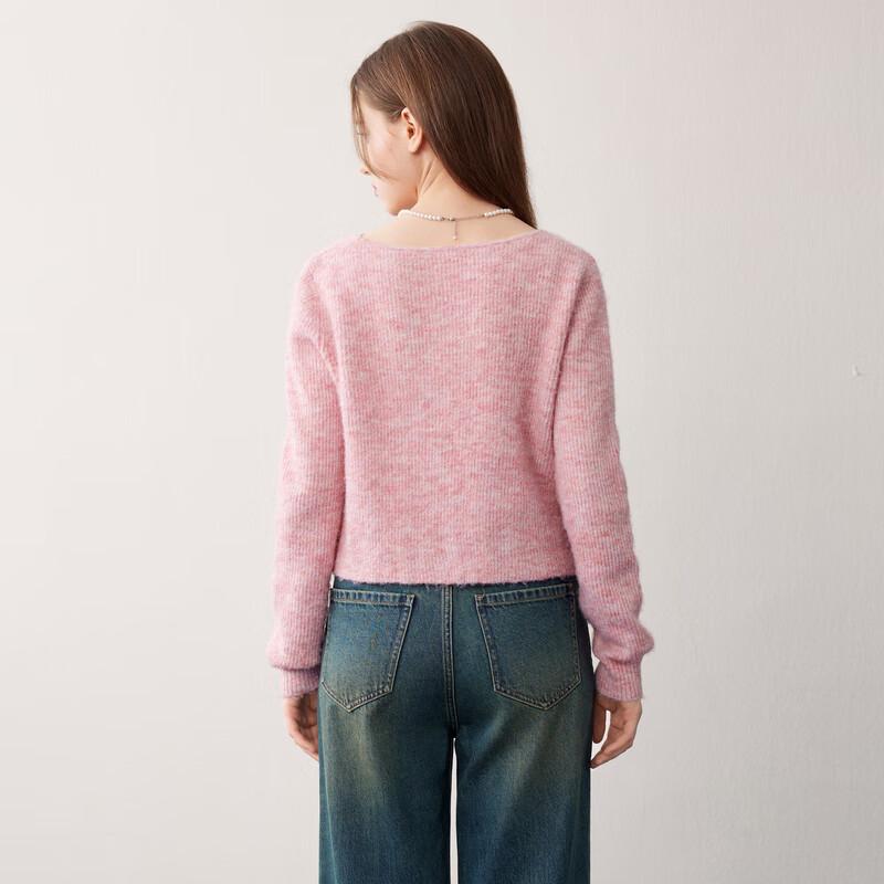 Leding Women's Sweet Knit Cardigan & Vest Set