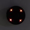 Bike Alarm with Light Wireless Anti Theft Bike Motorcycle Rear Light Alarm Louder Volume Bike Security Alarm System Black