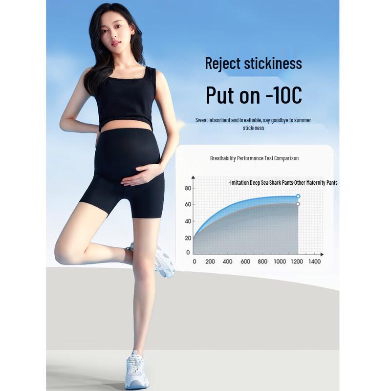 Modern Mom Maternity Seamless Safety Yoga Shorts