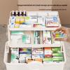 Family-Size Large Capacity Medicine Storage Box for Home Use