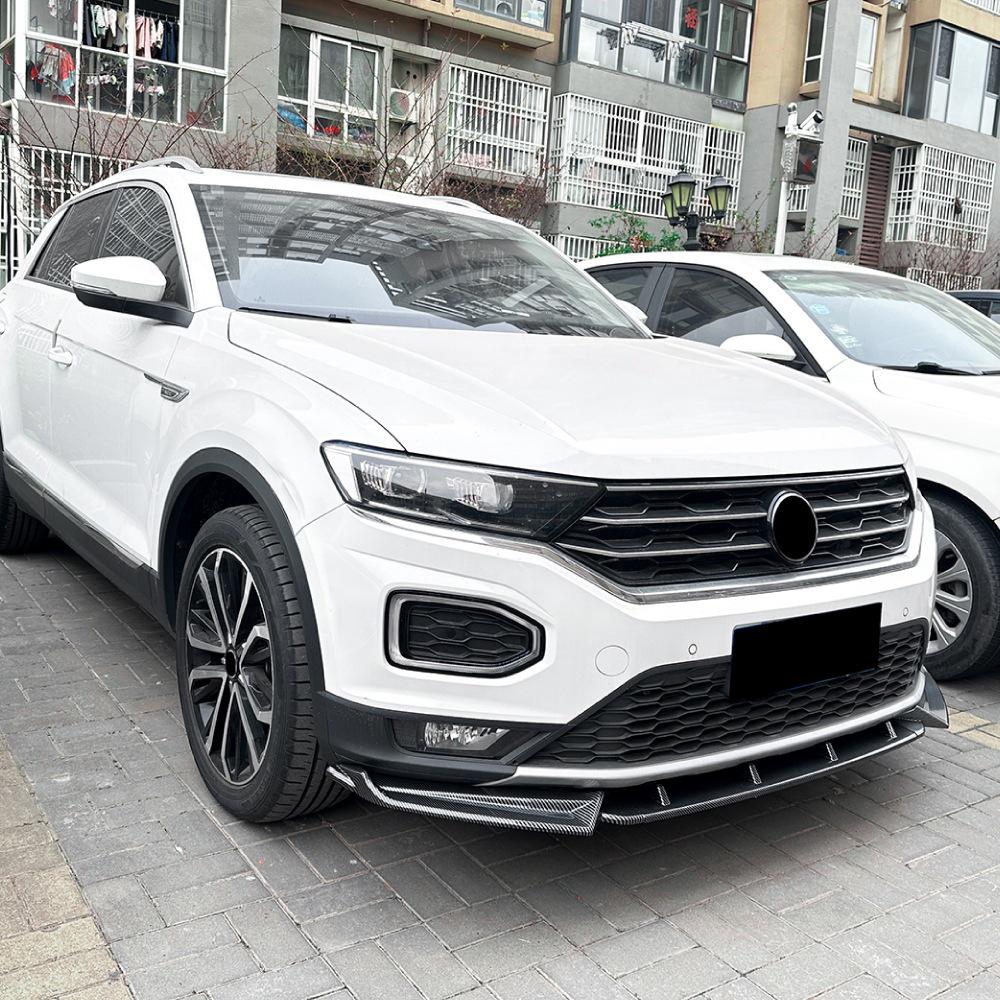 Volkswagen T-Roc Standard Edition Front Lip Spoiler Corner Protectors