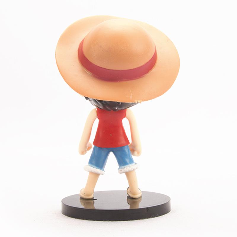 3Pcs Anime One Piece Figure Monkey D Luffy Three Expression Model Toy Gift Collection Aciton Figure PVC