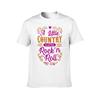 A Little Country and a Little Rock N Roll Country Girl Rock N Roll Girl TShirt Cotton T Shirt Pack TShirt