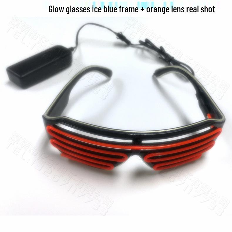 LED Light-Up Party Glasses for Stage Performances and Events