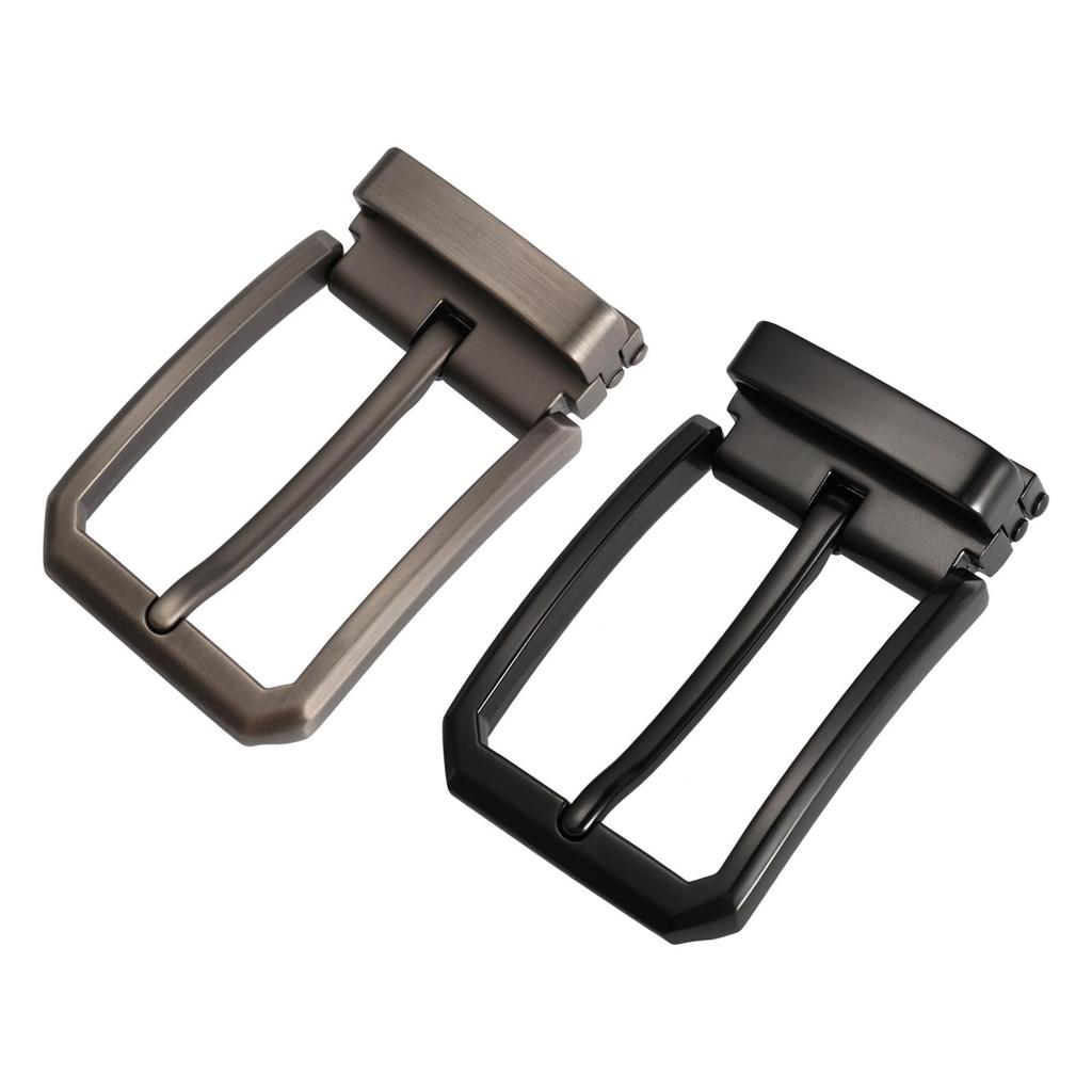 Fibbia per cintura 1-3/8" (35 millimetri) Fibbia a Spillo Rettangolare Robusta in Lega per Cinturino Fai-da-te