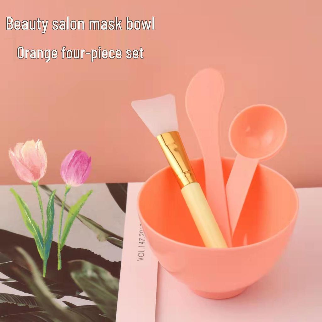 Goddess Facial Kit: Premium Mixing Bowl, Spoon & Brush for Traditional Chinese Medicine Masks