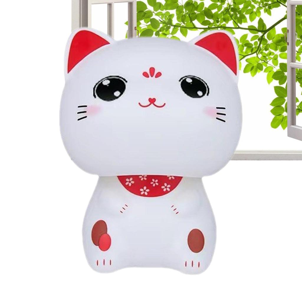 Mdikawe Car Oscillating Toy, Dancing Cat Figurine | Cute Swing Solar Car Toys,Adorable Swing