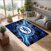Chelsea FC Printed Flannel Area Rug Non Slip Soft Polyester Floor Carpet Indoor Decor Mat for Bedroom Living Room Sofa Game Room Home Decoration