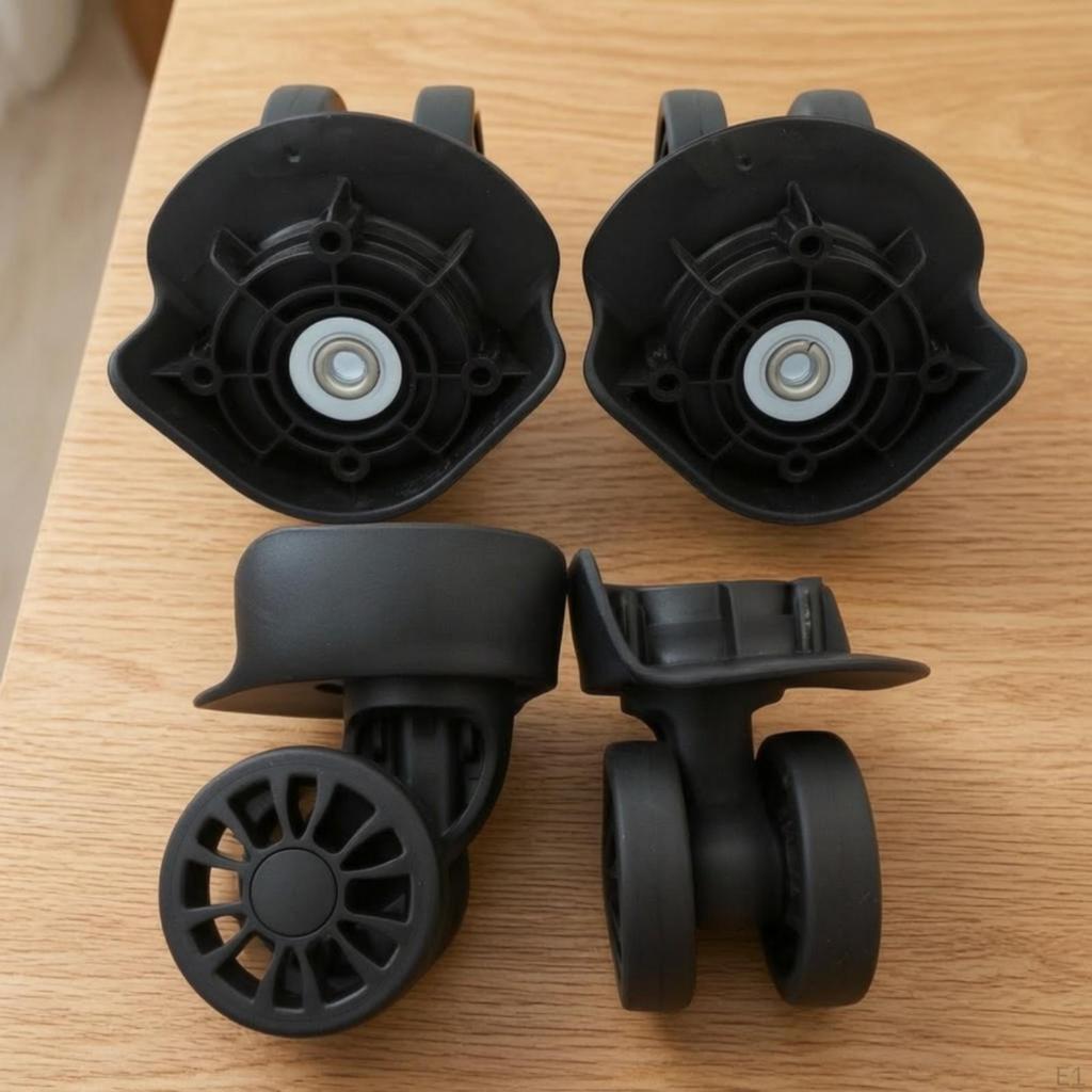 Suitcase Replacement Wheels | PP Housing, WearResistant, Luggage Wheels, for Travel Bag