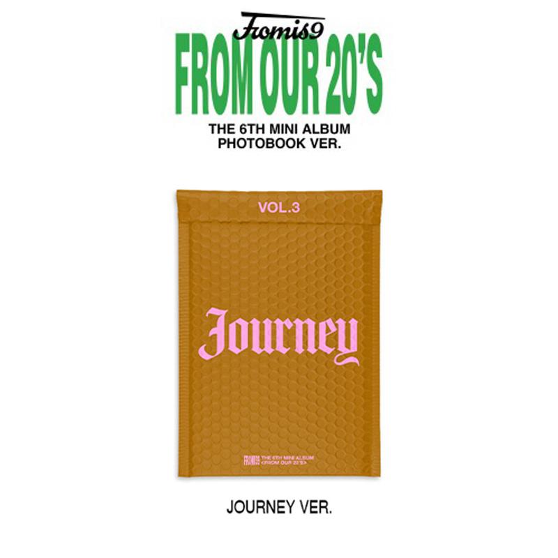 

[ПОПЕРЕДНЄ ЗАМОВЛЕННЯ] fromis_9 – 6-й мініальбом From Our 20’s [Версія з фотобуком] VOL.3 (Brown)