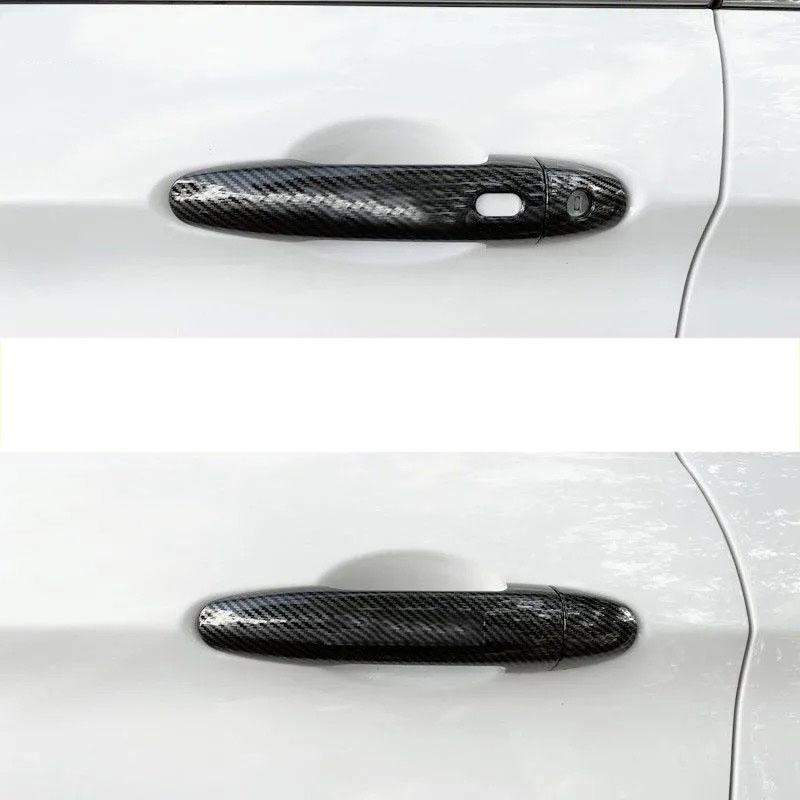 Car Door Handle Bowl Trim Cover Protect for Great Wall Haval H2 2014 2015 2016 2017 2018 2019 2020 2021 Red Label