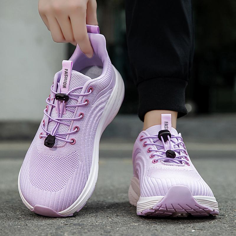 Laufschuhe Breite Zehenpartie Neues Modell Herren Rutschfest Flachsohle Weiche Sohle Leicht Bequem Atmungsaktiv Sportschuhe Gehen