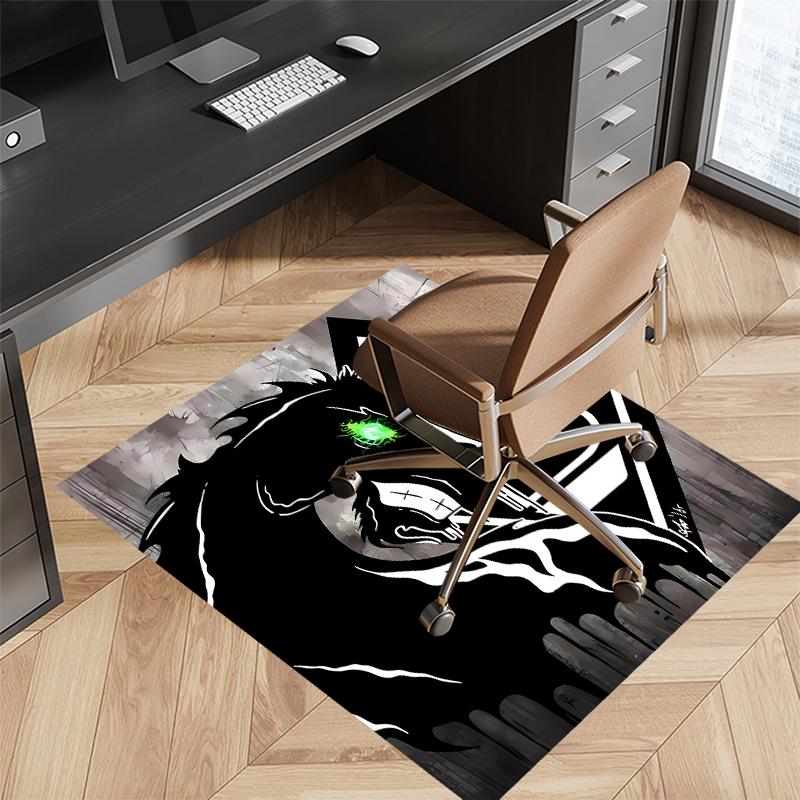 Borussia Monchengladbach Logo Printed Absorbent Washable Carpet, Non-Slip Bathroom Mats, Kitchen Rugs, Yoga Mat,Living Room Entrance, Camping Picnic R