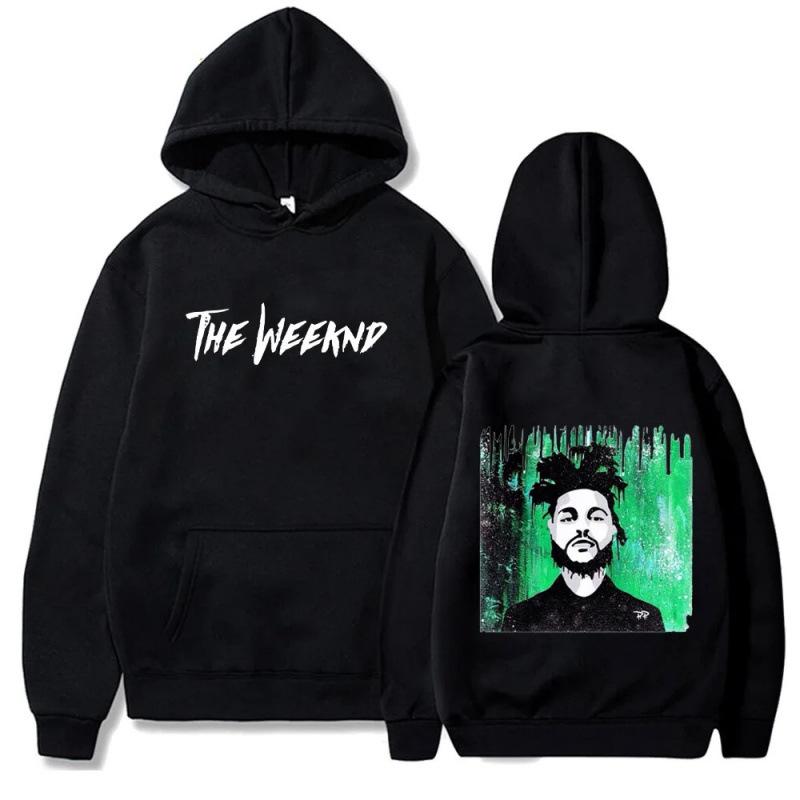 The Weeknd Hoodies Casual Oversized Long Sleeve