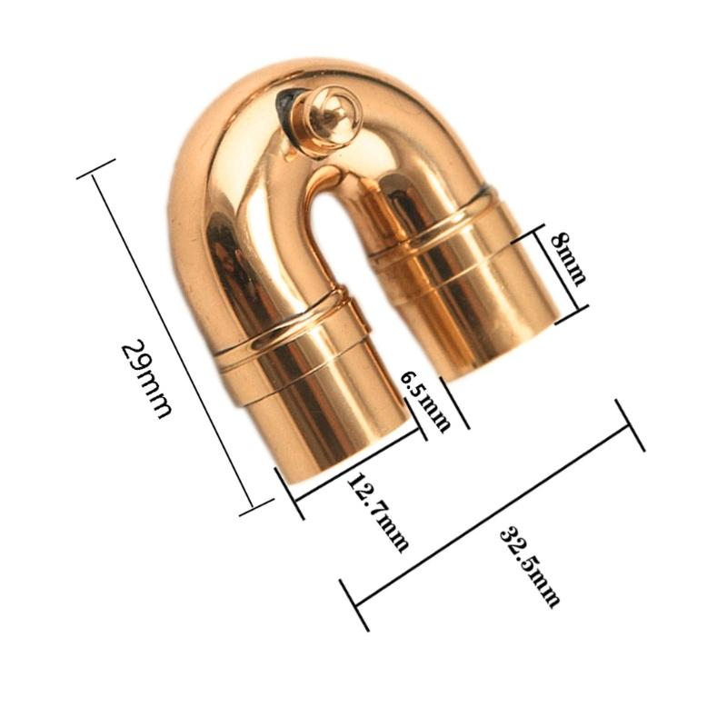 Durability Trumpet Tuning Tube Enhances Musical Accuracy Compacts Brasses Accessory for Performers
