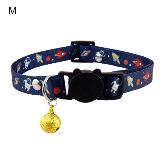 Haustier Kragen Druck Anti-Erstickung Sicher Schnalle Abtrünnigen Haustier Katzen Hunde Halsbänder mit