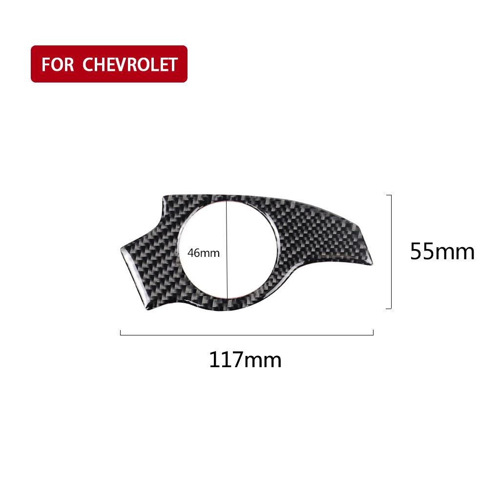 

Chevrolet Equinox RS Carbon Fiber Ignition Switch Decorative Sticker 117 x 55 mm