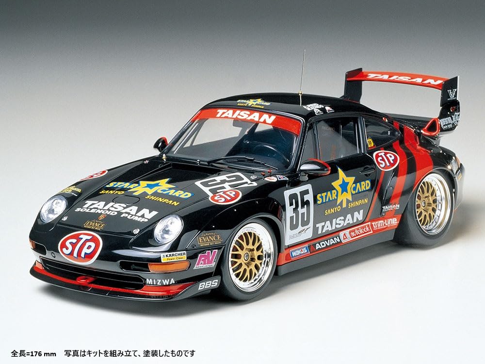Tamiya Sports Car Series 175 Taisan Starcard Porsche 911 GT2 Plastic Model Kit 24175 1/24 No.