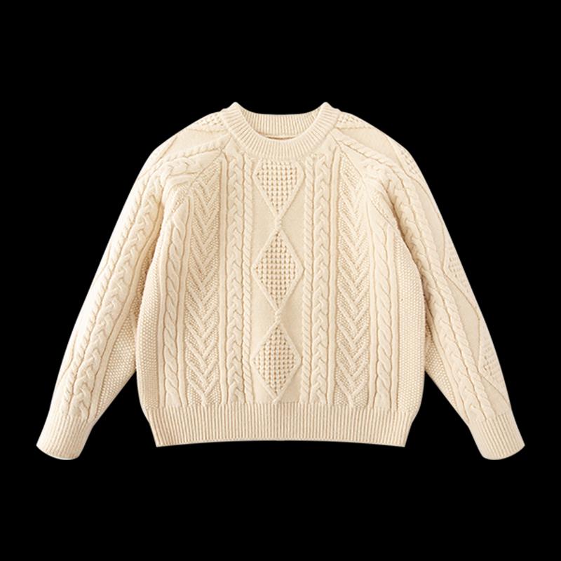 Girls' Autumn Winter Pullover Knit Sweater